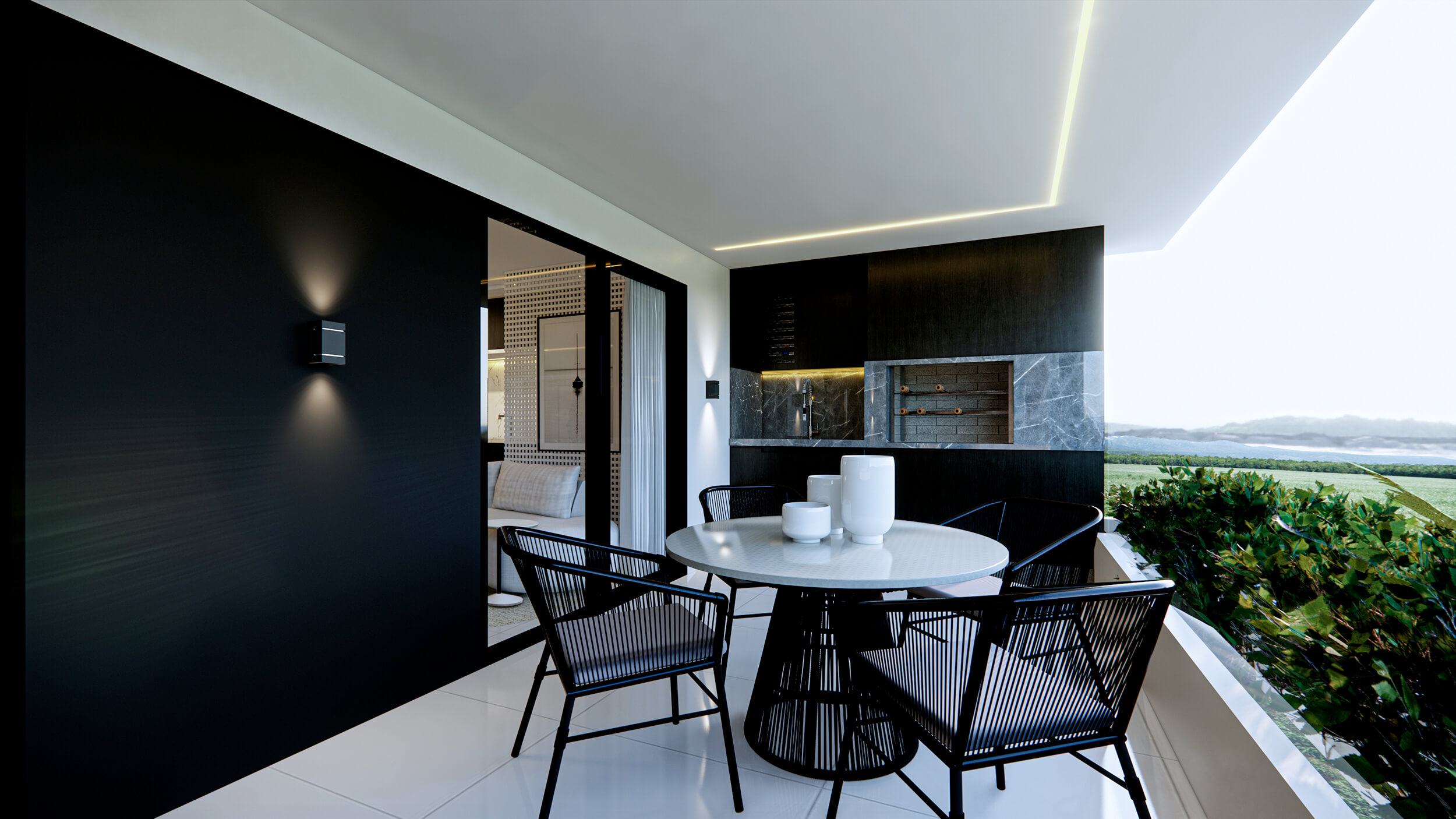 Apto Black White