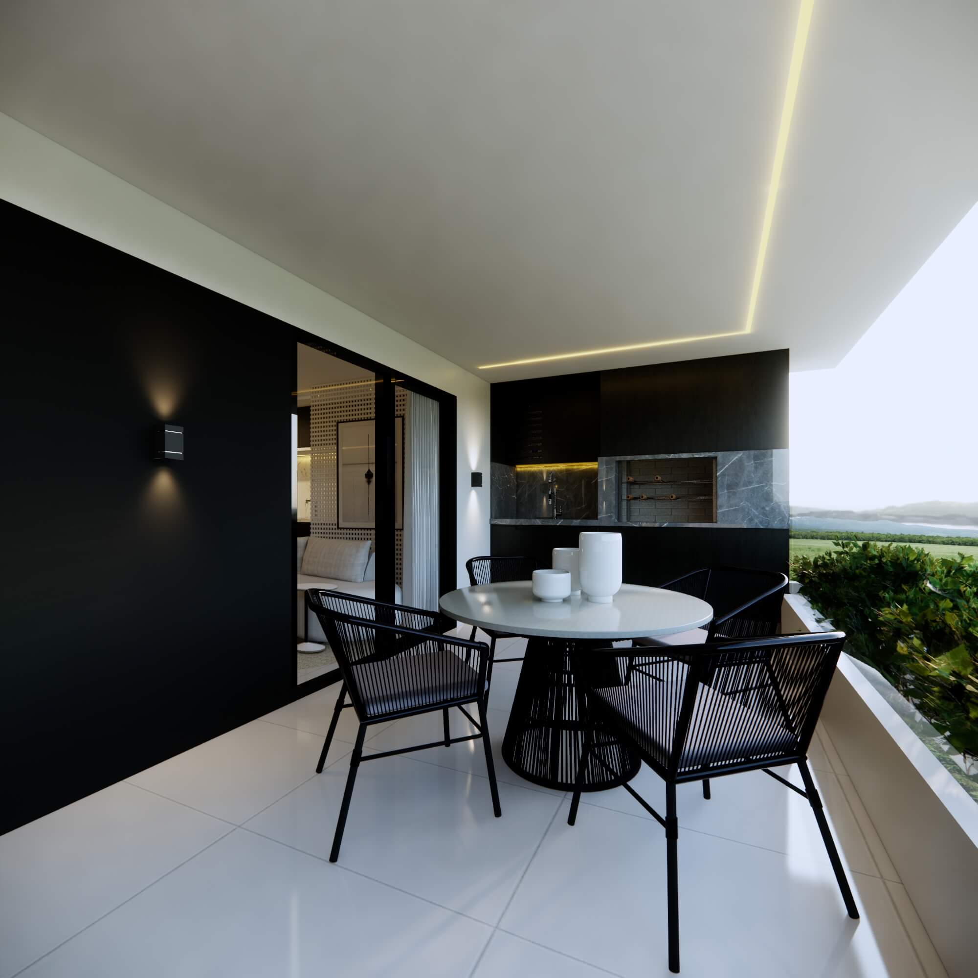Apto Black White