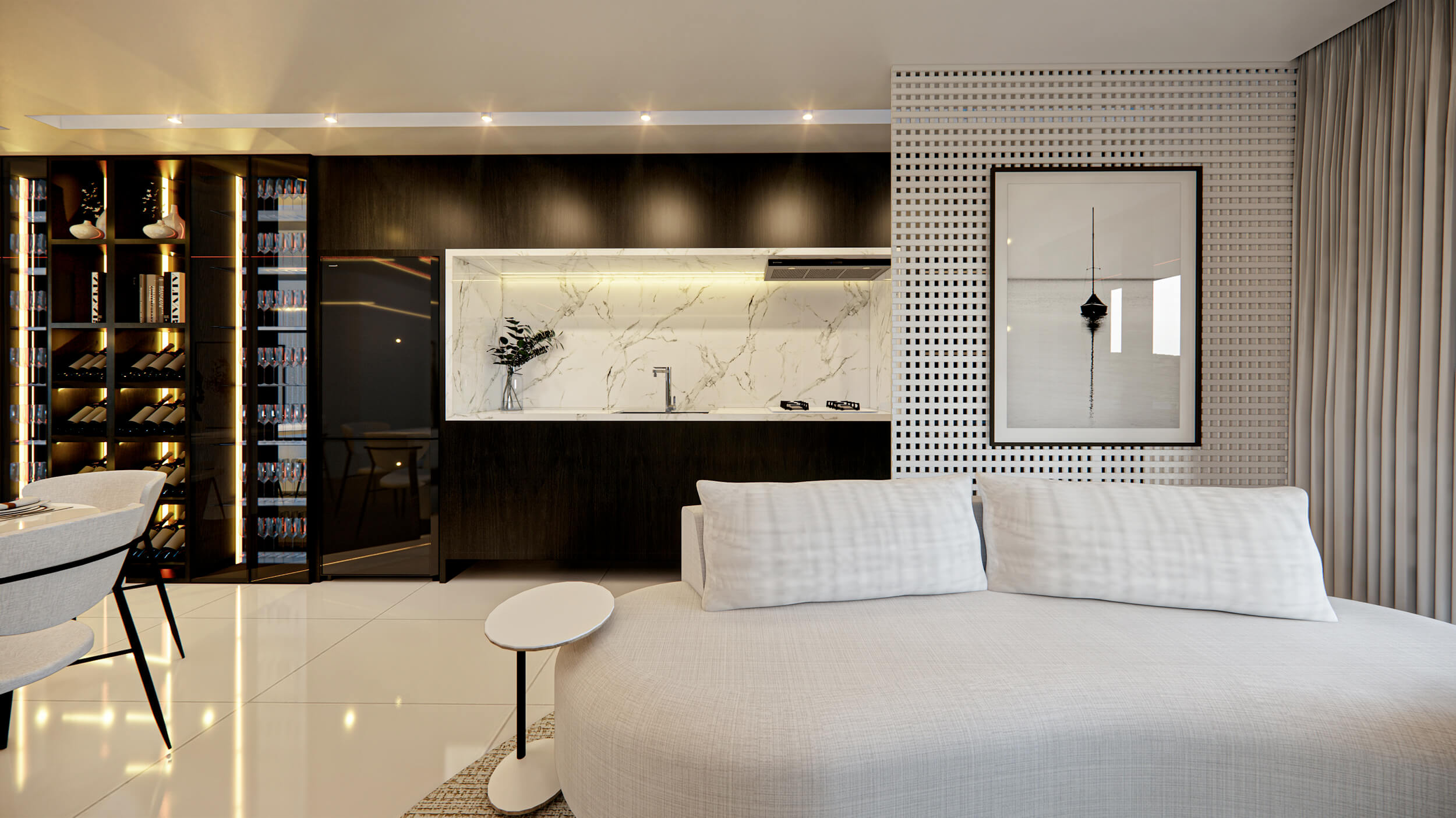 Apto Black White