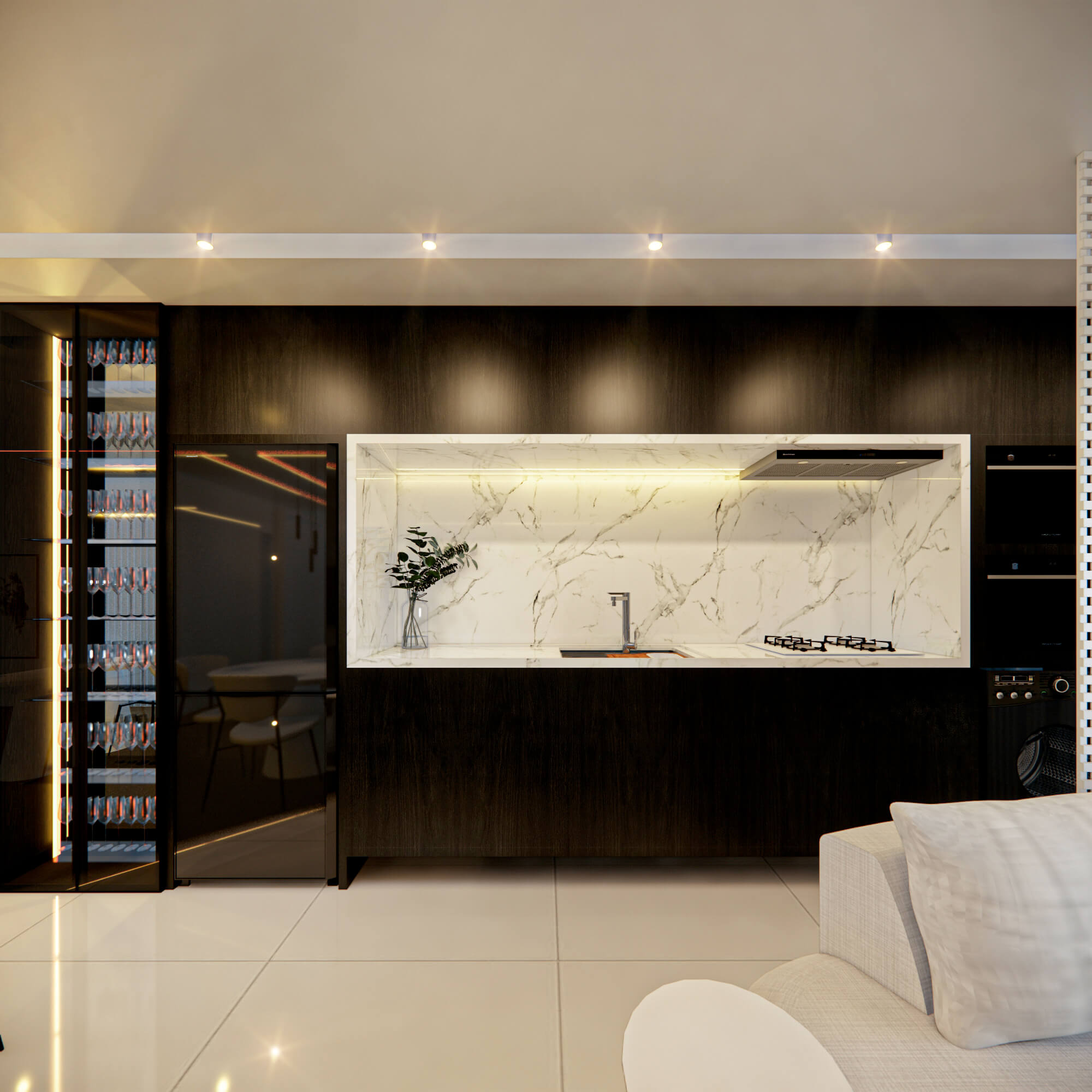 Apto Black White